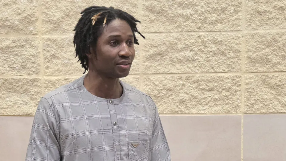 Louis Dassilva in aula (foto Migliorini)