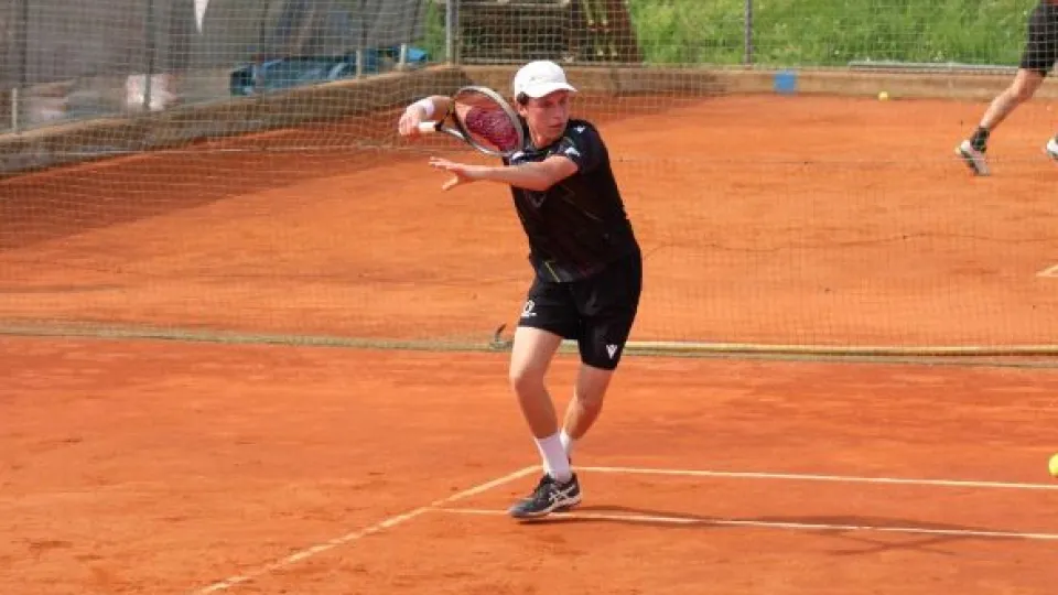 Luca Bartoli in azione