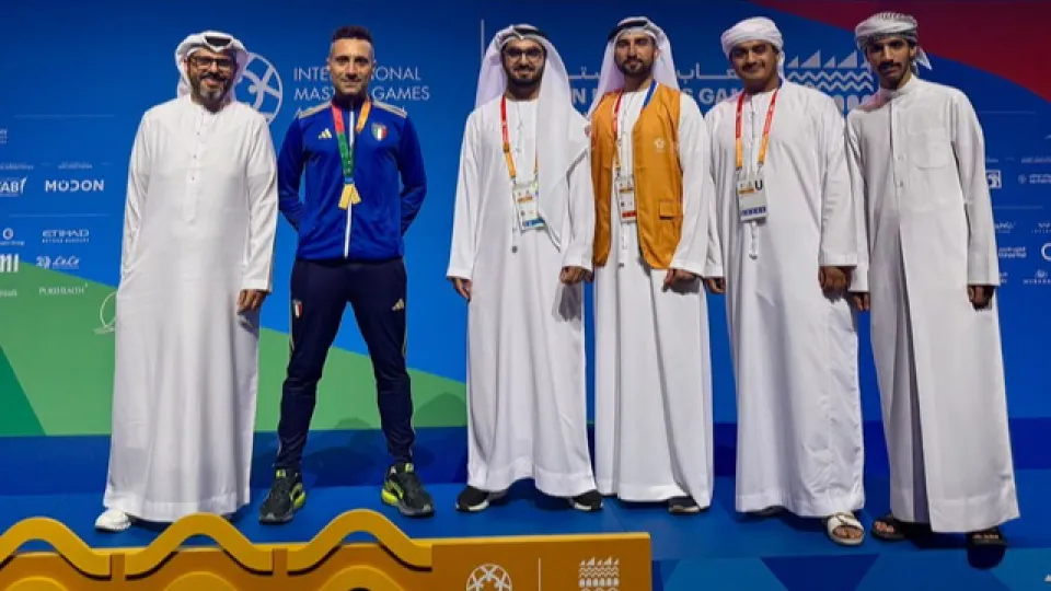 Manuel Cunti sul podio