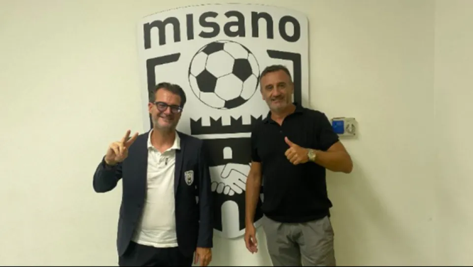 Manzi con mister Zagnoli