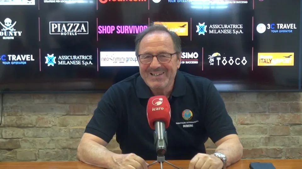 Marco Lombardi, presidente della Rimini Calcio