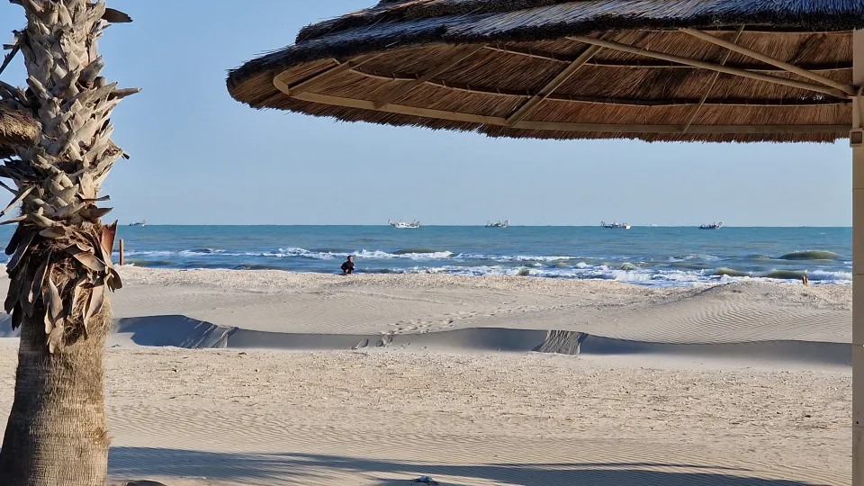 mare d'inverno a Riccione