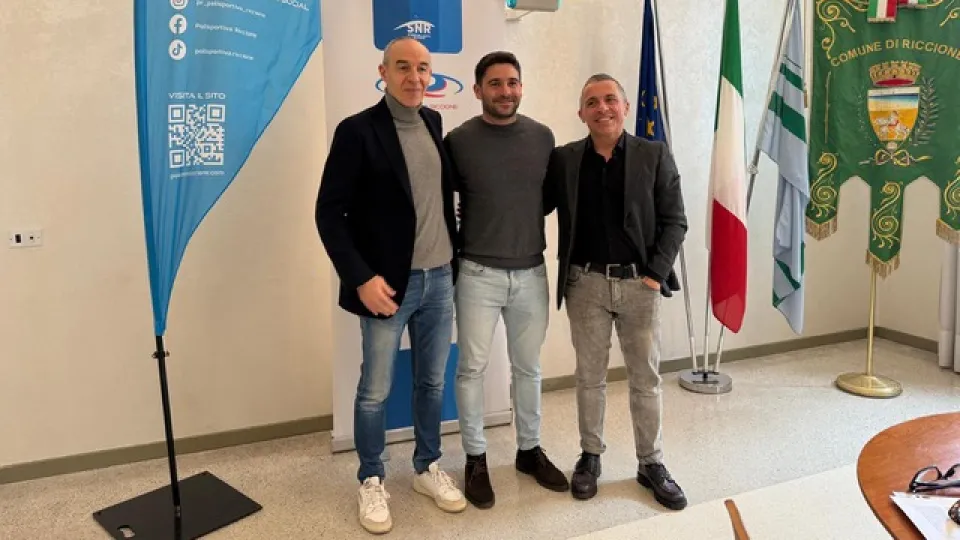Massimiliano Benedetti, l'assessore Simone Imola e Michele Nitti