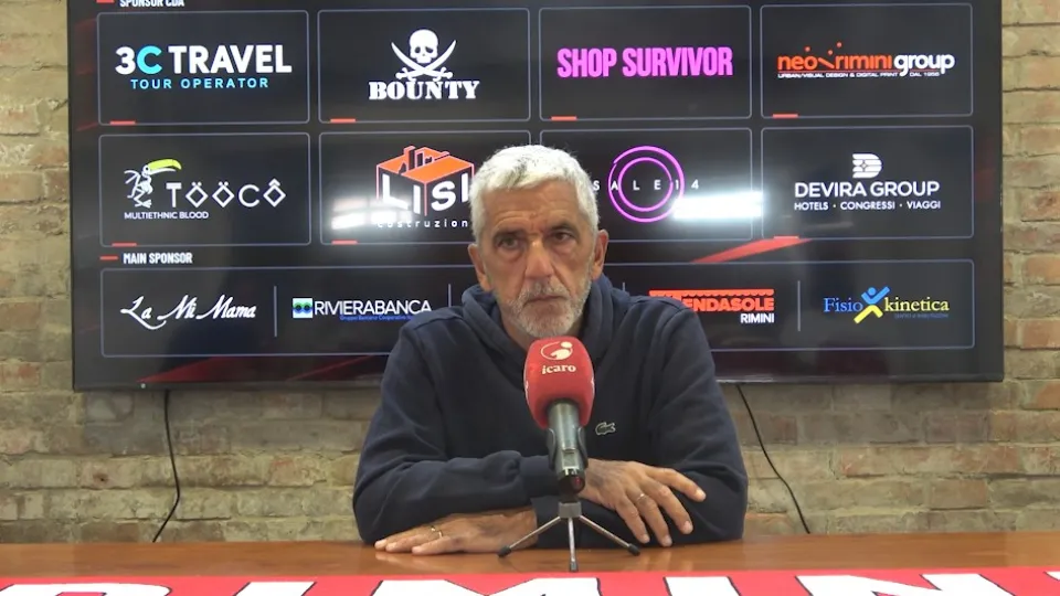 Massimo Gadda, allenatore del Rimini