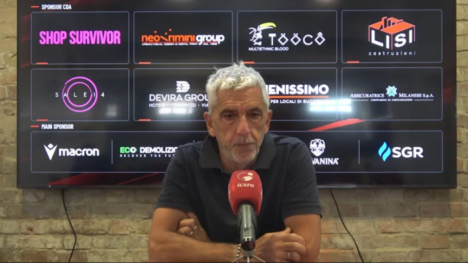 Massimo Gadda, allenatore del Rimini