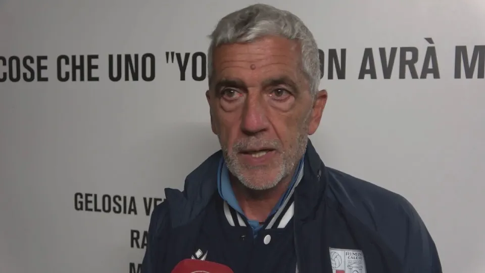 Massimo Gadda, allenatore del Rimini