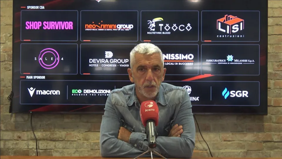 Massimo Gadda, allenatore del Rimini