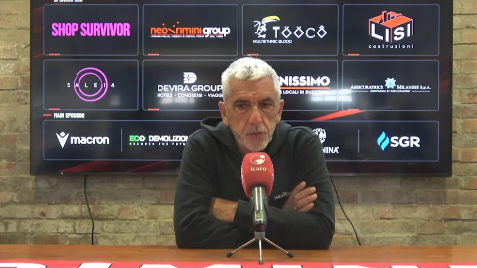 Massimo Gadda, allenatore del Rimini