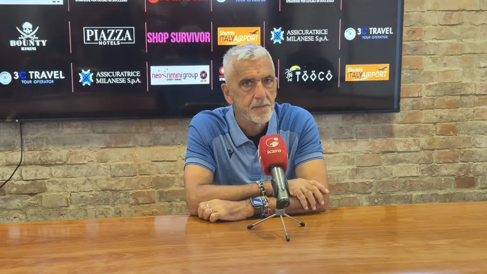 Massimo Gadda, allenatore del Rimini