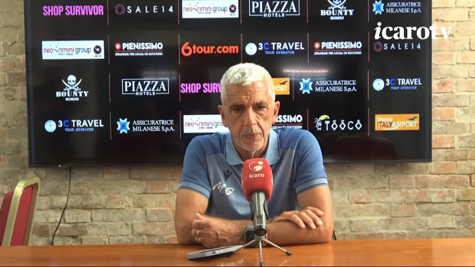 Massimo Gadda, allenatore del Rimini