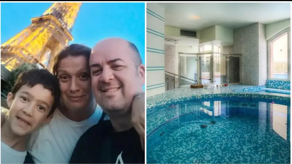 Matteo Brandimarti insieme ai genitori