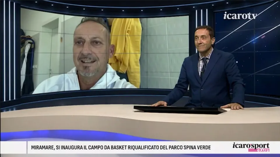 Mauro Antonioli in collegamento con Icaro Sport eXtra