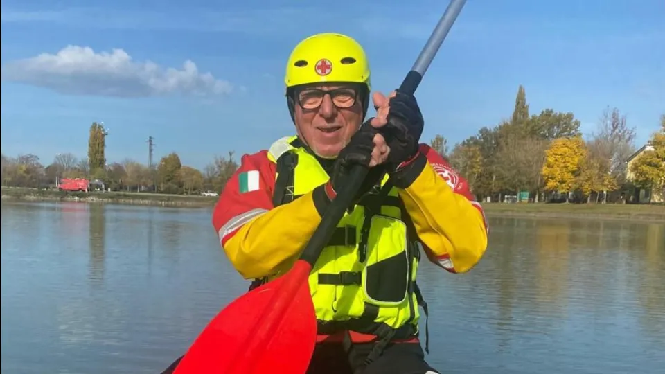 Mauro GAlli, Volontario CRI Riccione