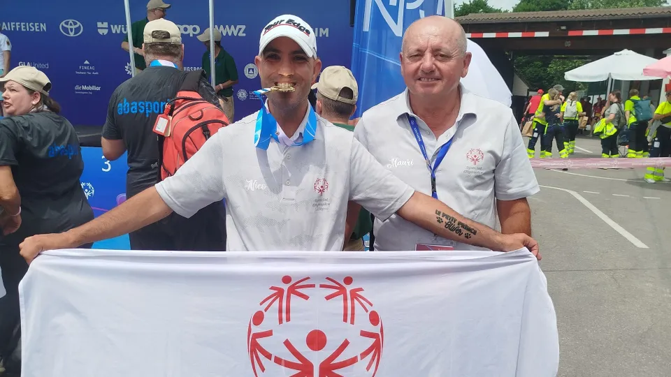Nicholas Frassini ai National Summer Games di Zugo