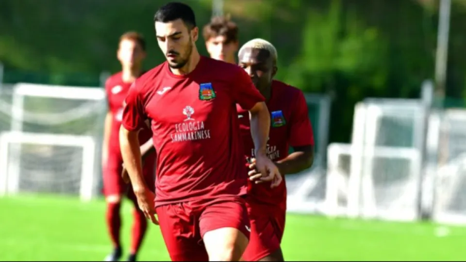 Nicola Greco in maglia Libertas
