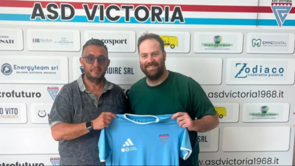 Nicolas Leardini  insieme al DS Federico Trivulzio