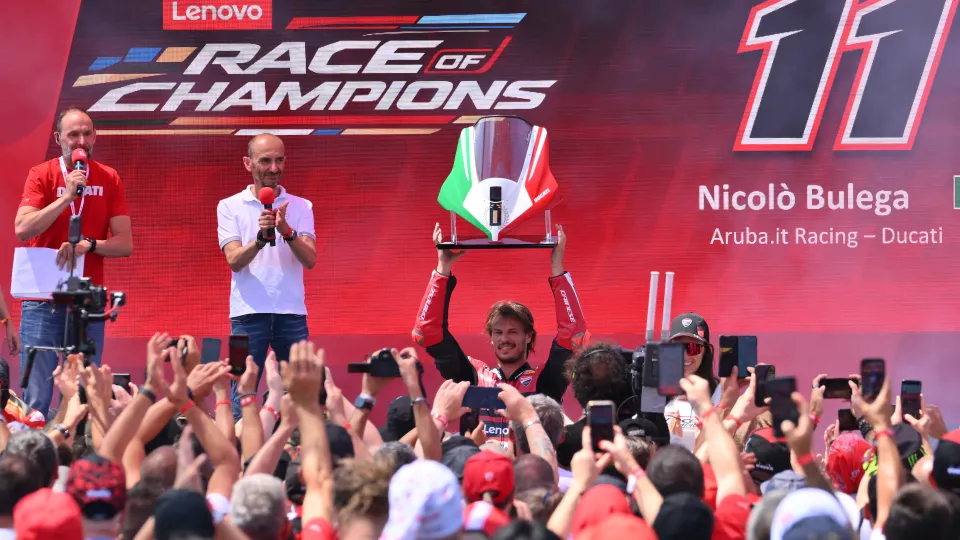 Nicolò Bulega al World Ducati Week 2026
