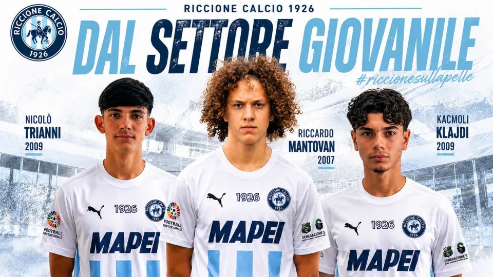 Nicolò Trianni , Riccardo Mantovan e Klajdi Kacmoli