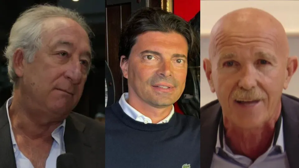 Orfeo Bianchi, Giuliano Lanzetti e Giorgio Grassi