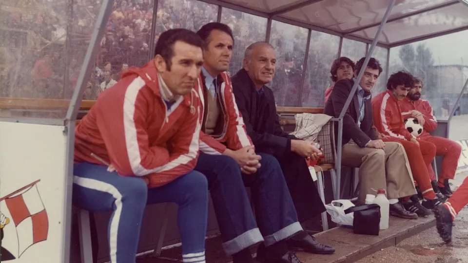 osvaldo Bagnoli sulla panchina del Rimini (@Wikipedia)
