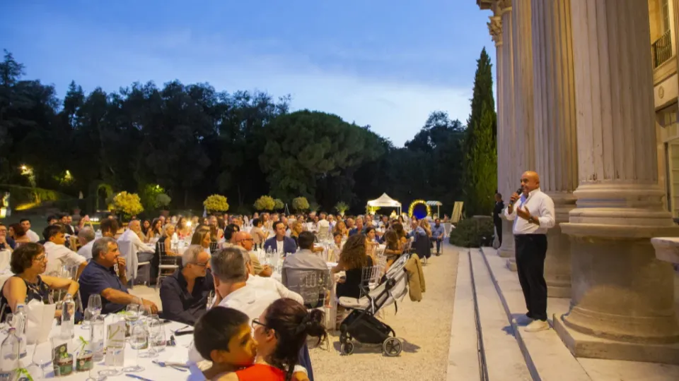 Paolo Cevoli alla serata Polistudio
