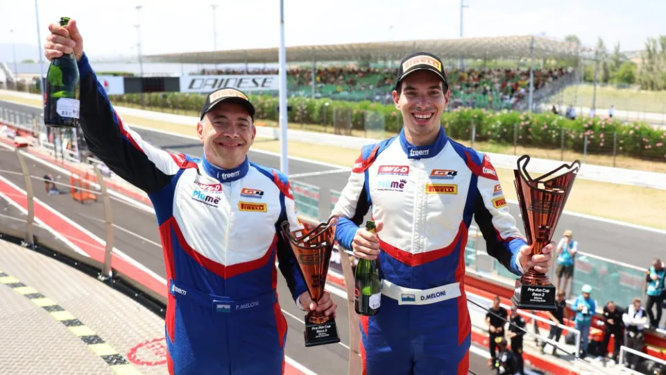 Paolo e Davide Meloni (©GT4 European Series)