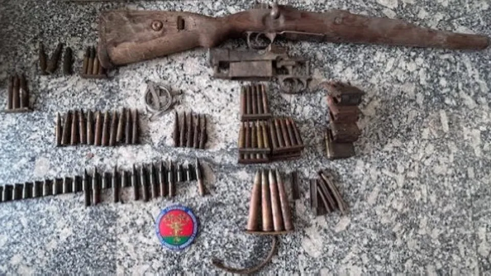 parte del materiale sequestrato dai Forestali