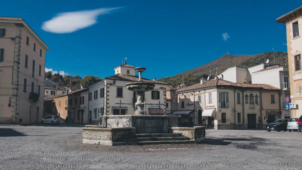 piazza Vittorio Emanuele a Novafeltria