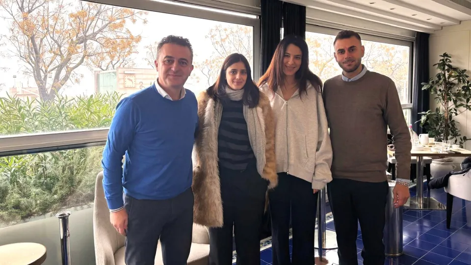 Piccioni e Dominici con Benedetta Porcaroli e Carolina Cavalli