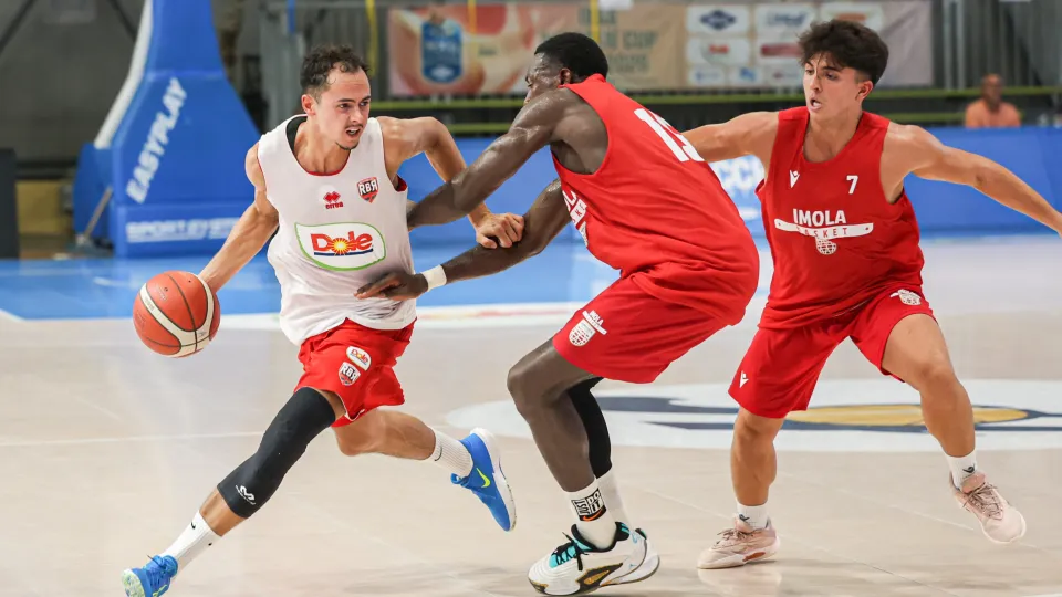 Pierpaolo Marini in azione nello scrimmage