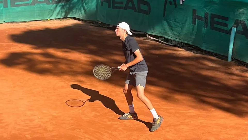 Pietro Rinaldini in azione
