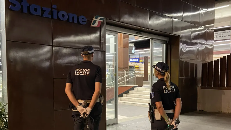 presidio alla stazione