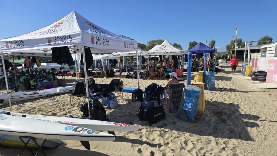Prove oceaniche di nuoto per salvamento
