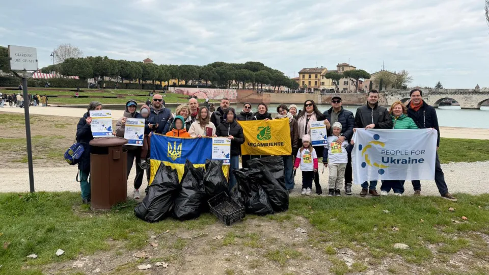 pulizia parco marecchia legambiente ucraina