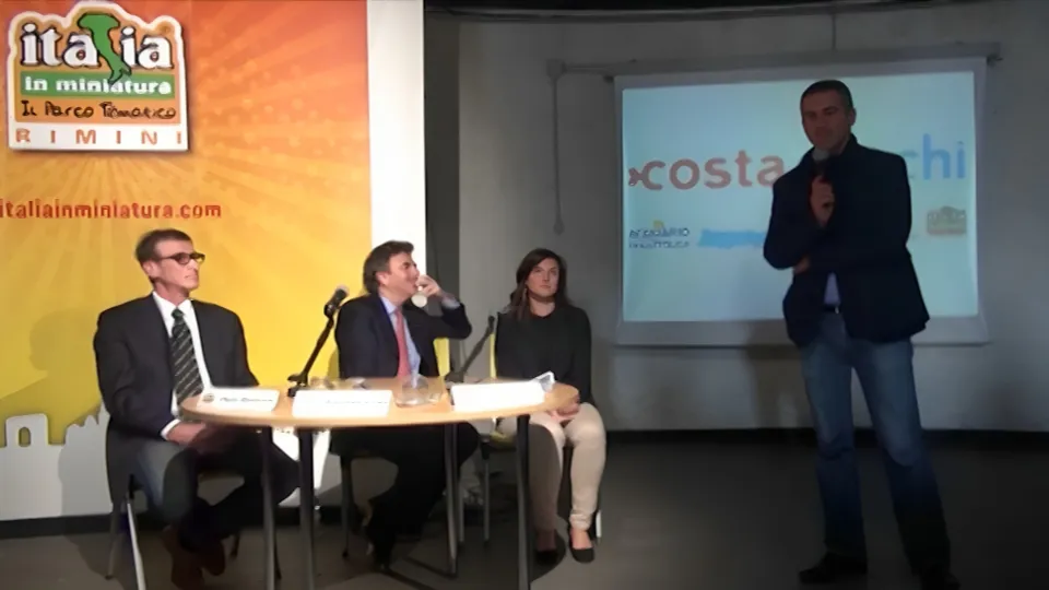 Rambaldi (a sx) e Sadegholvaad nel 2014 (@newsrimini)