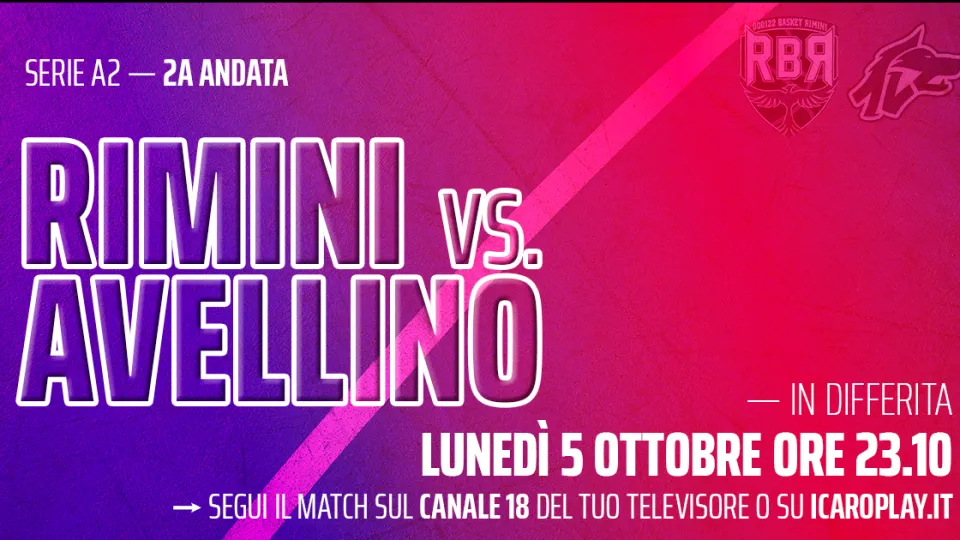 RBR vs Avellino su Icaro TV