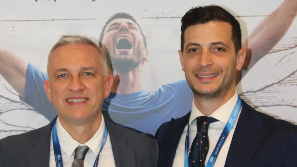Roberto Acquaviva, direttore Isokinetic Rimini, e Jacopo Gamberini, direttore sanitario