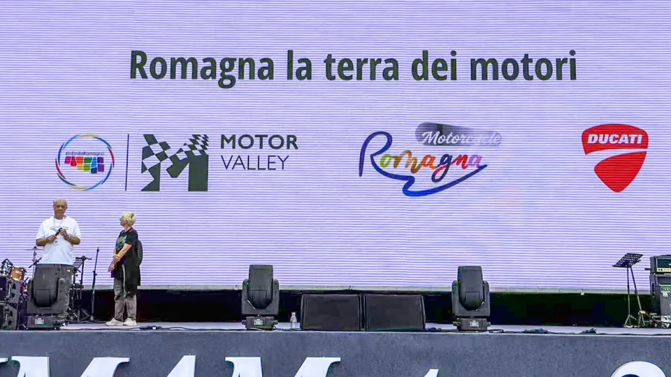 Salvatori e Zoli sul palco