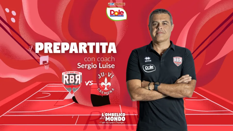 Sergio Luise, viceallenatore della Dole Basket Rimini