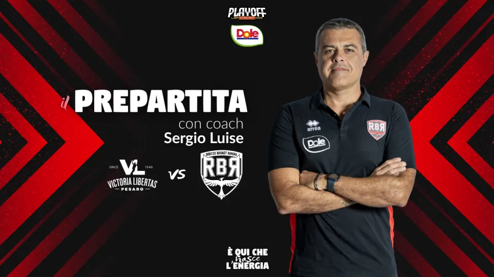 Sergio Luise, viceallenatore della Dole Basket Rimini