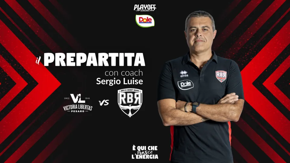 Sergio Luise, viceallenatore della Dole Basket Rimini