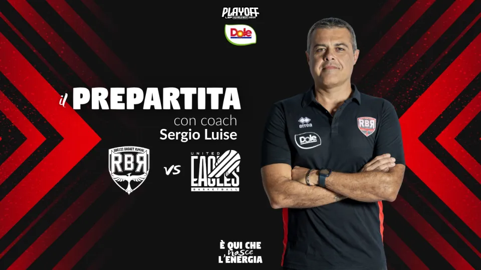 Sergio Luise, viceallenatore della Dole Basket Rimini