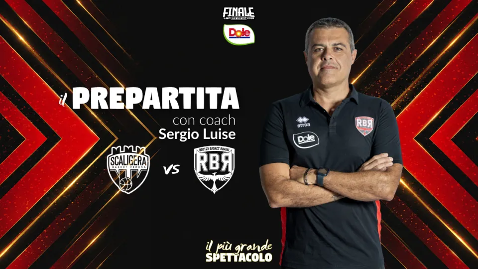 Sergio Luise, viceallenatore della Dole Basket Rimini