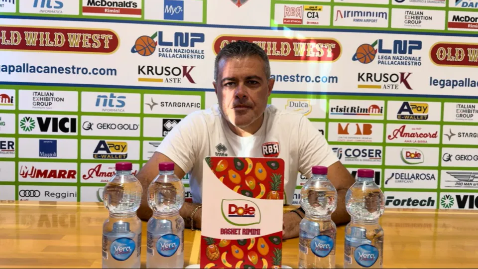 Sergio Luise, viceallenatore della Dole Basket Rimini