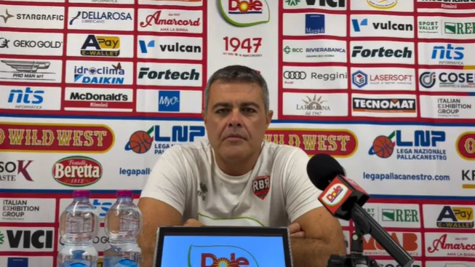 Sergio Luise, viceallenatore della Dole Basket Rimini