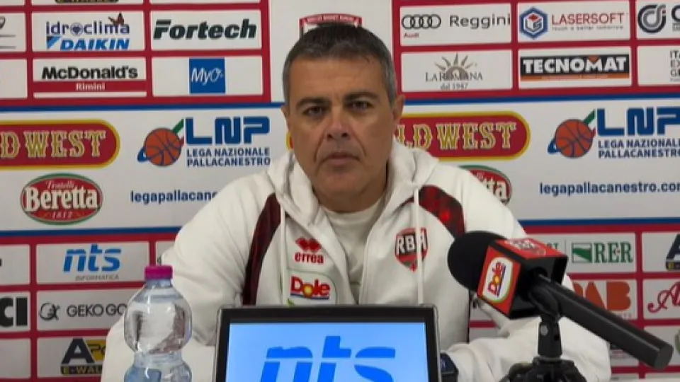Sergio Luise, viceallenatore della Dole Basket Rimini