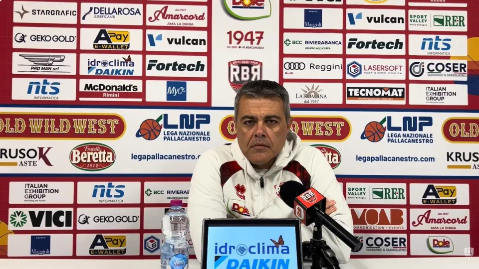 Sergio Luise, viceallenatore della Dole Basket Rimini