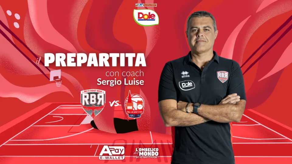 Sergio Luise, viceallenatore della Dole Basket Rimini