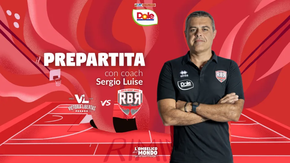 Sergio Luise, viceallenatore della Dole Basket Rimini