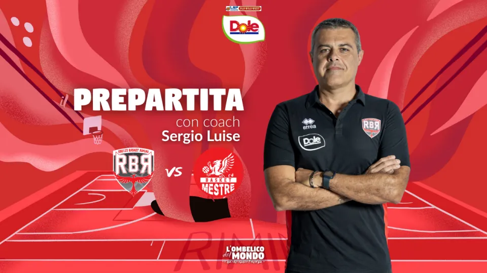 Sergio Luise, viceallenatore della Dole Basket Rimini